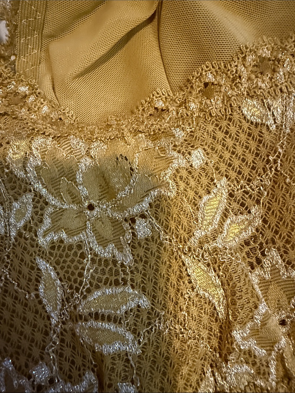 NWT Cosabella Gold Lace Bralette - Never Say Never Medium Curvy Racerback bra - Picture 4 of 4